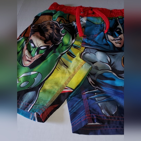 Justice League Heroes Boy's Swim Shorts**NWT**Sz4**Superman - Picture 3 of 4